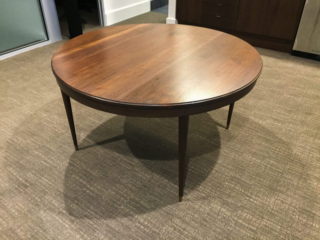 Walnut Coffee Table with 4 legs