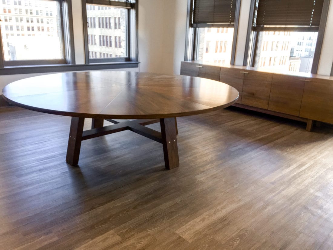 Circular Meeting Table for Office Space