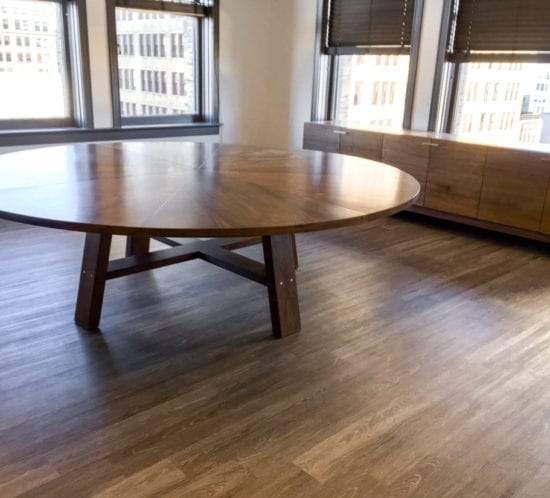 Circular Meeting Table for Office Space
