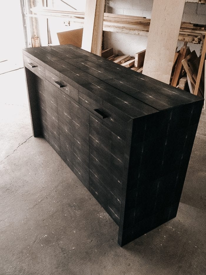 Shagreen Tv Lift side view