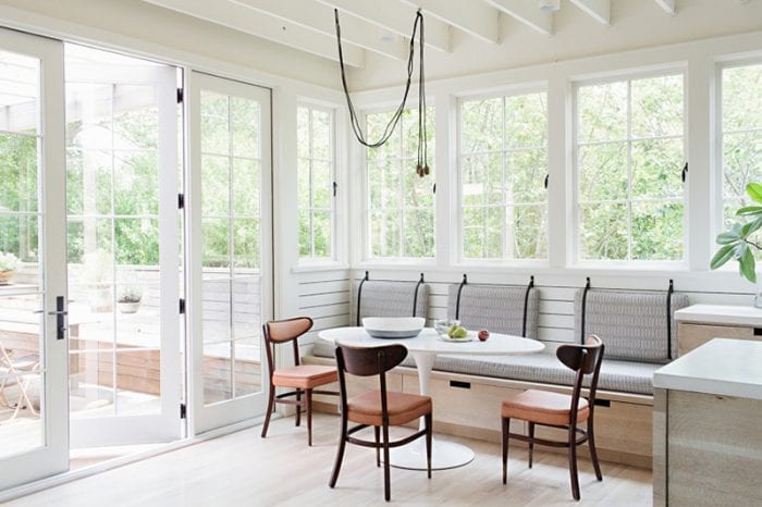 Airy White Open Kitchen