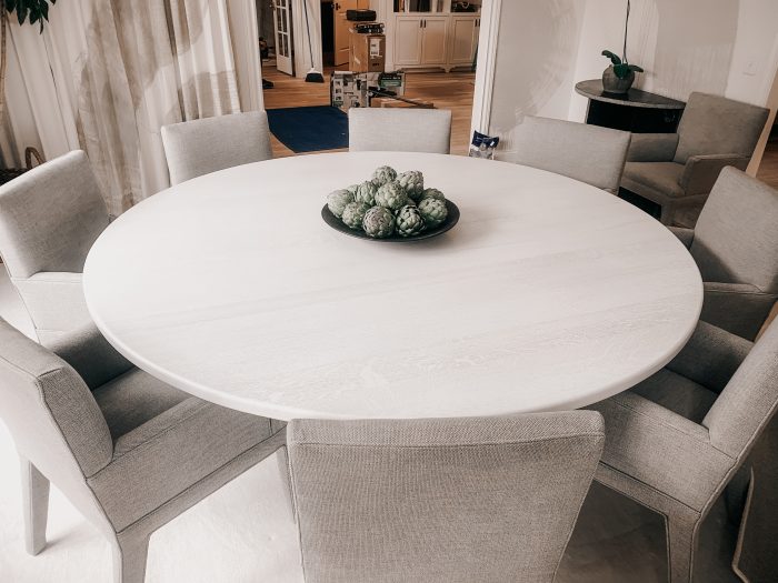 Ghost White Dining Table