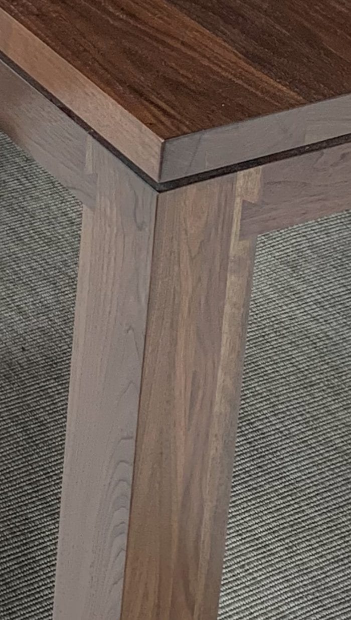 Table Corner Details