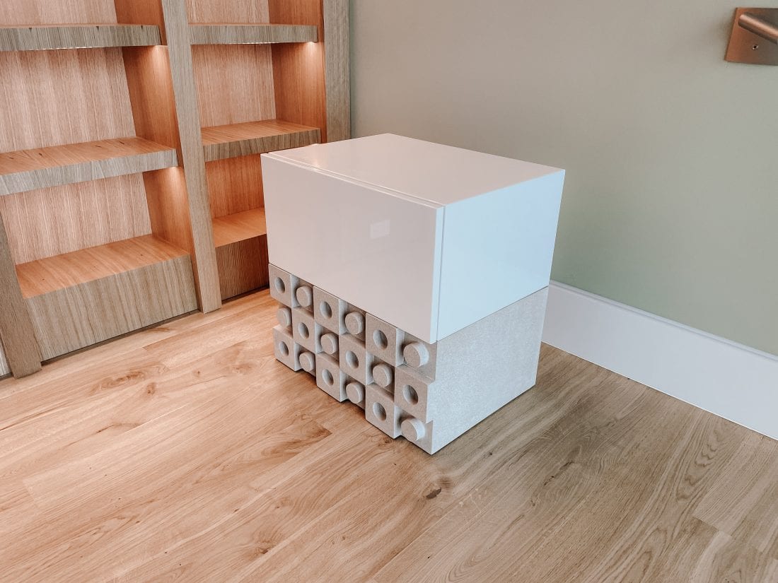 Geometric Side Table