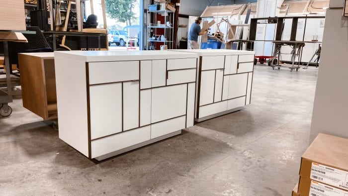Modern White Credenzas
