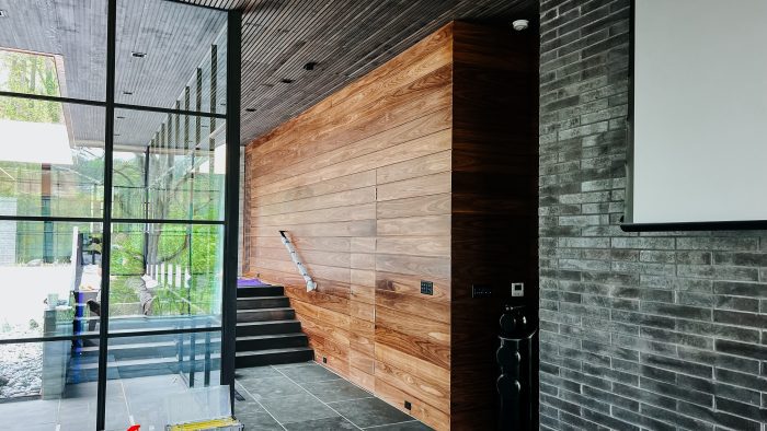 Walnut Wall Paneling