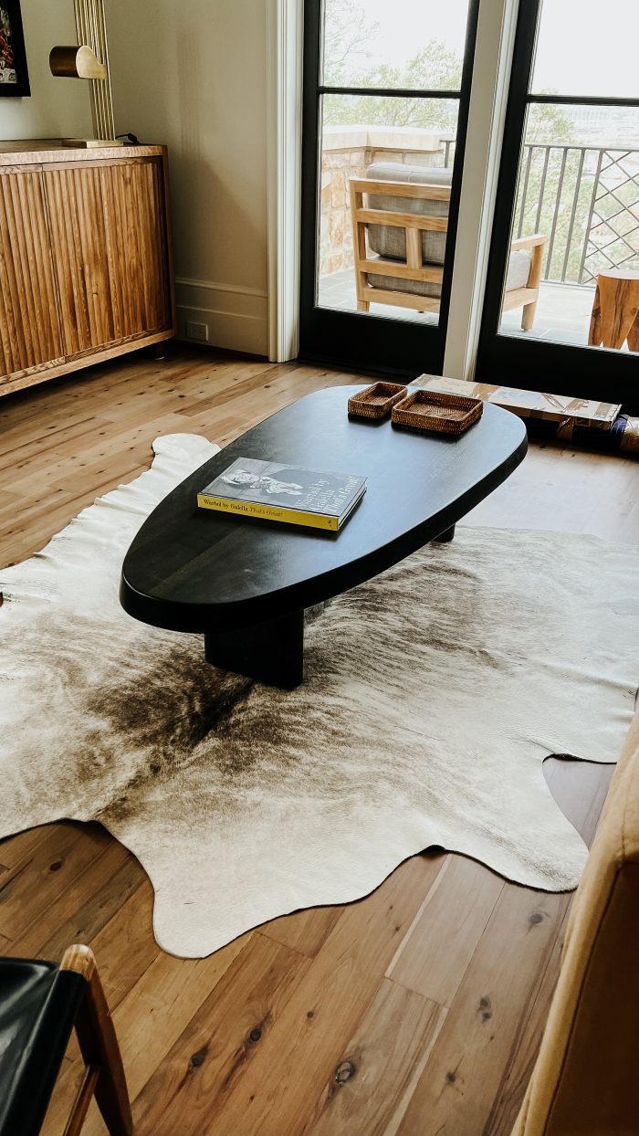 smooth organic dining oak table