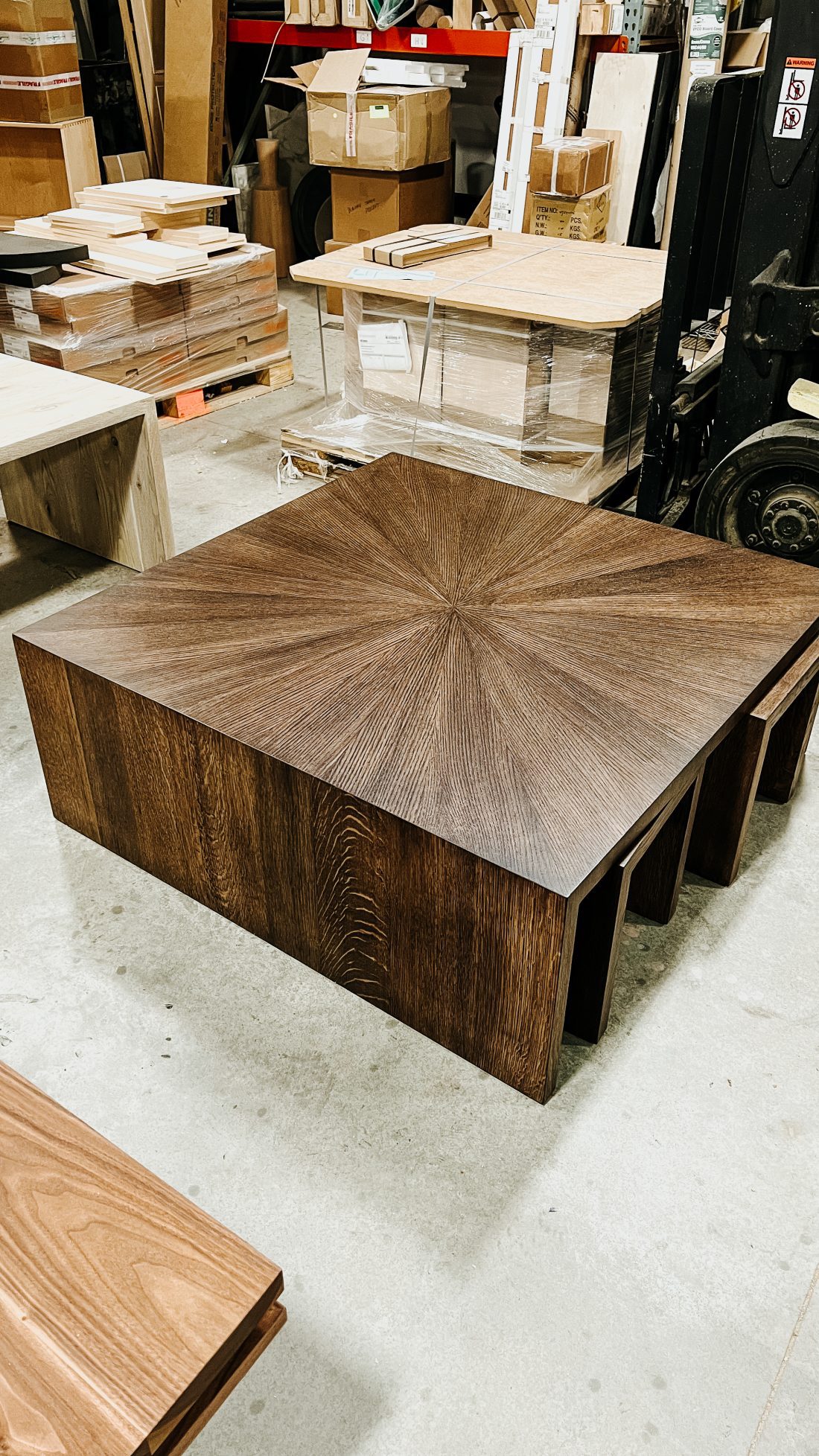Square Radiate Table