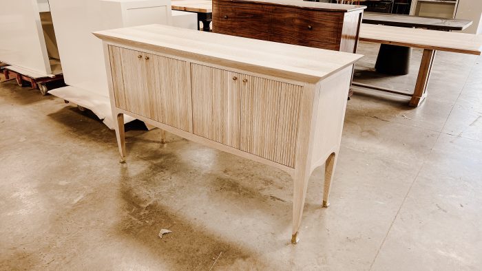 Oak Entry Cabinet
