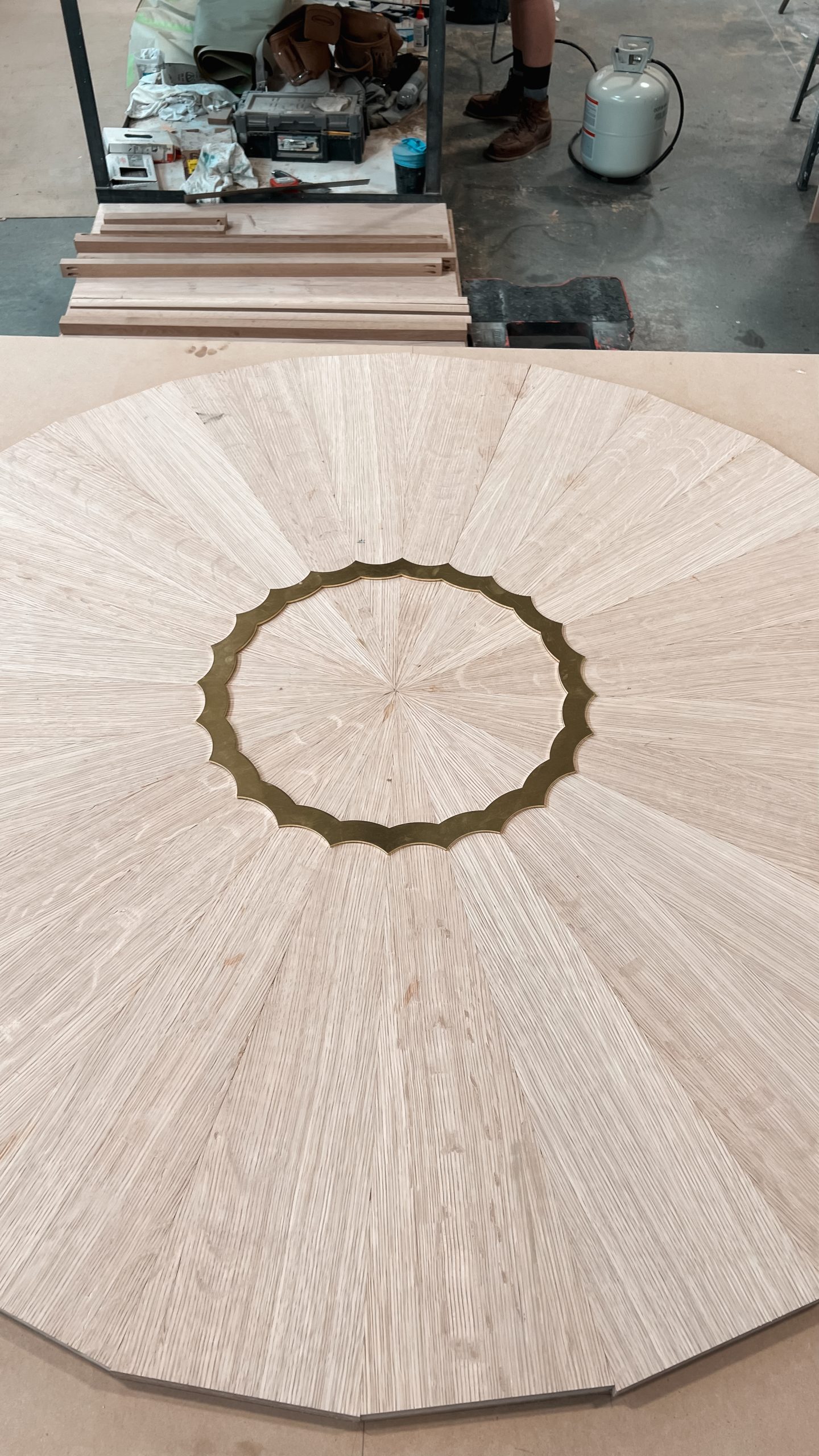 Radiate Table with Special Details
