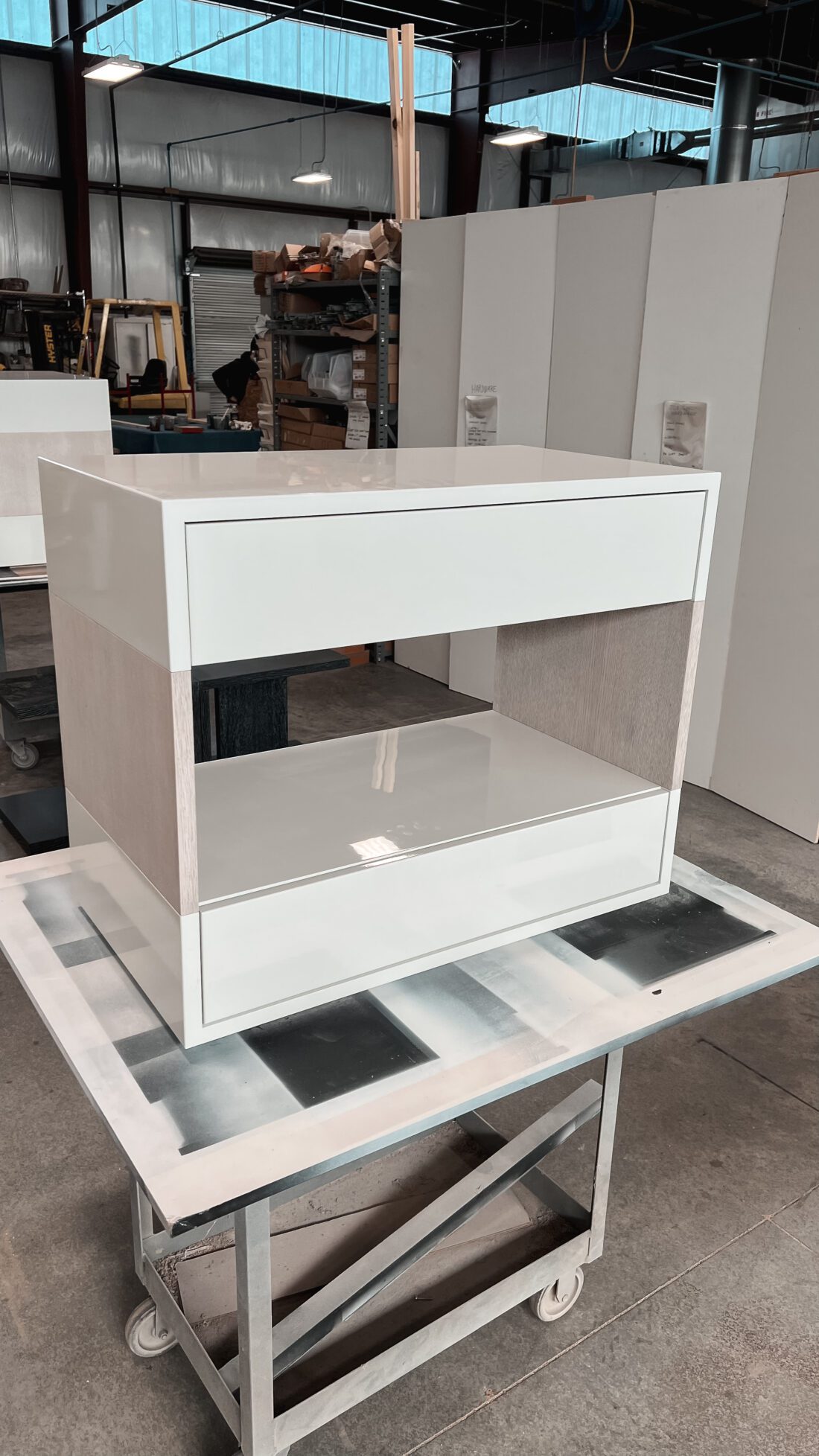 Polished High Gloss Side Tables Ready To Ship