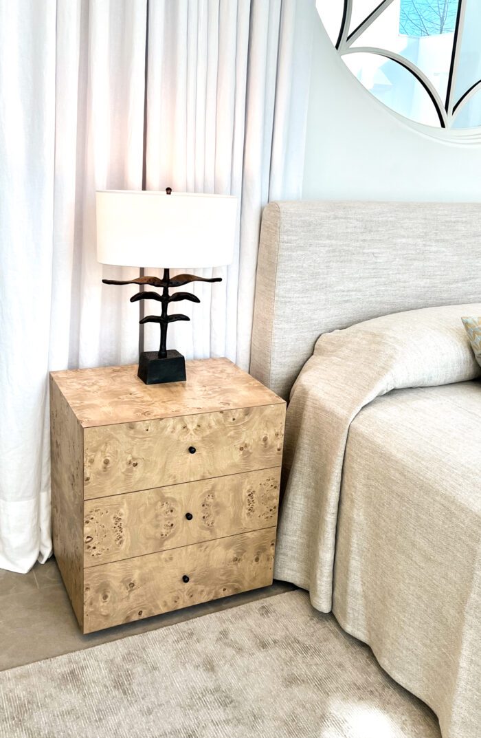 Burl Side Tables