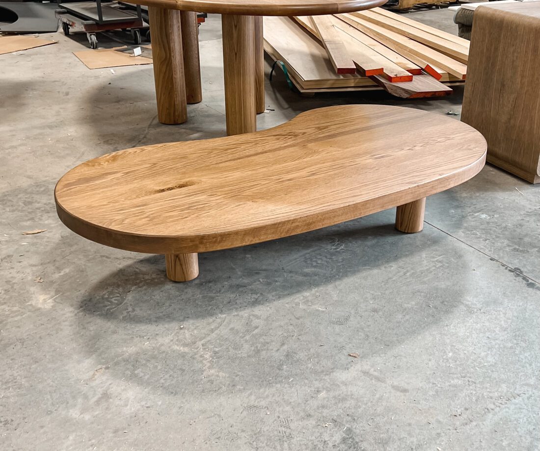 Organic Shape Low Coffee Table