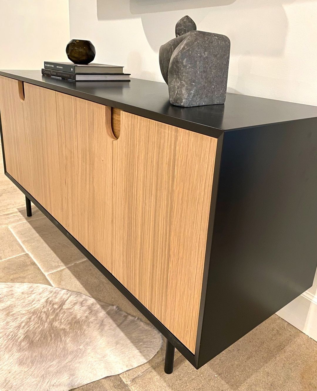 Dining Room Credenza with Cutouts