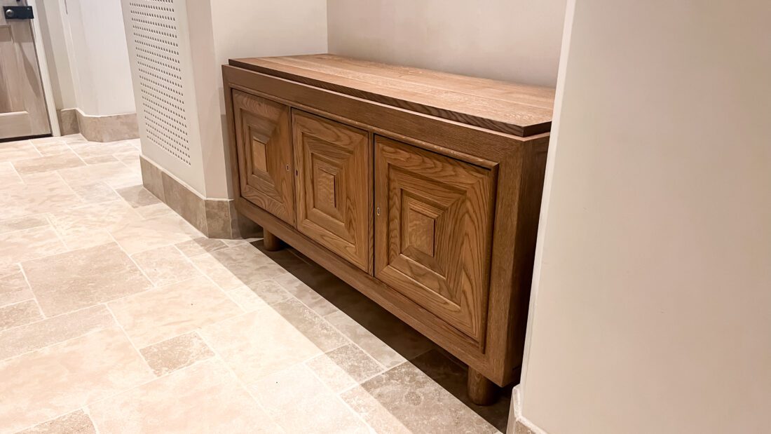 Unique Doors on Credenza