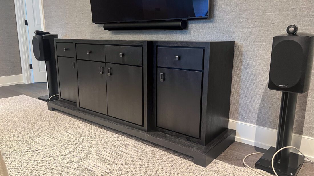 Entertainment Center with Cabinets & Drawers