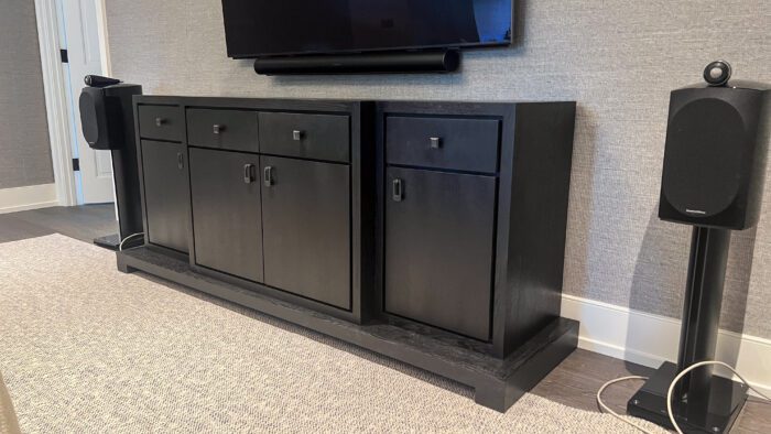 Entertainment Center with Cabinets & Drawers