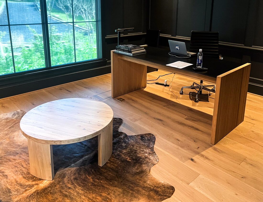 office desk and coffee table by mdm design studio