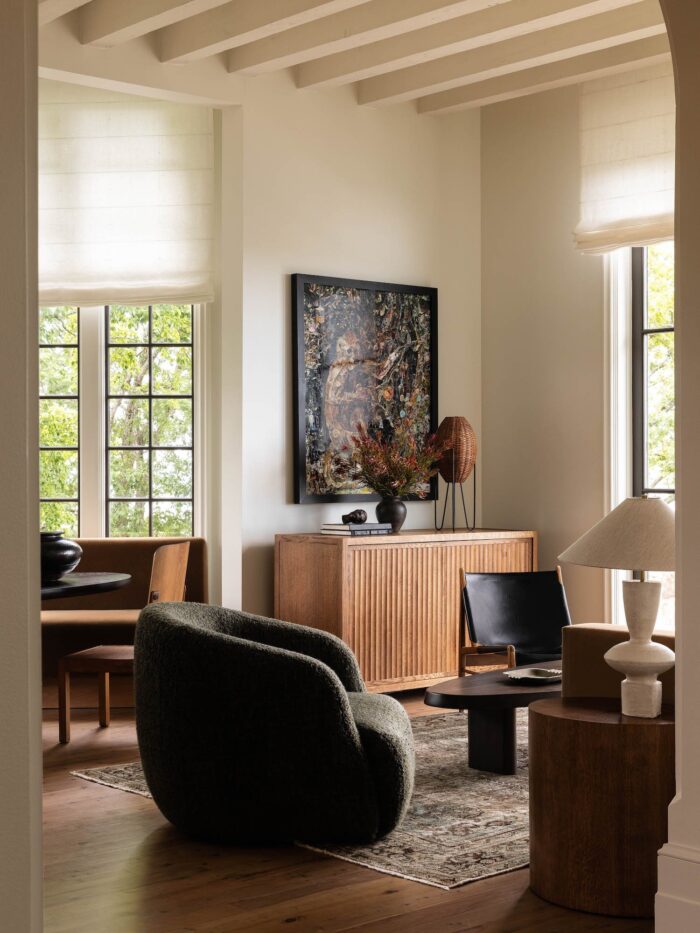 credenza, coffee table, side table