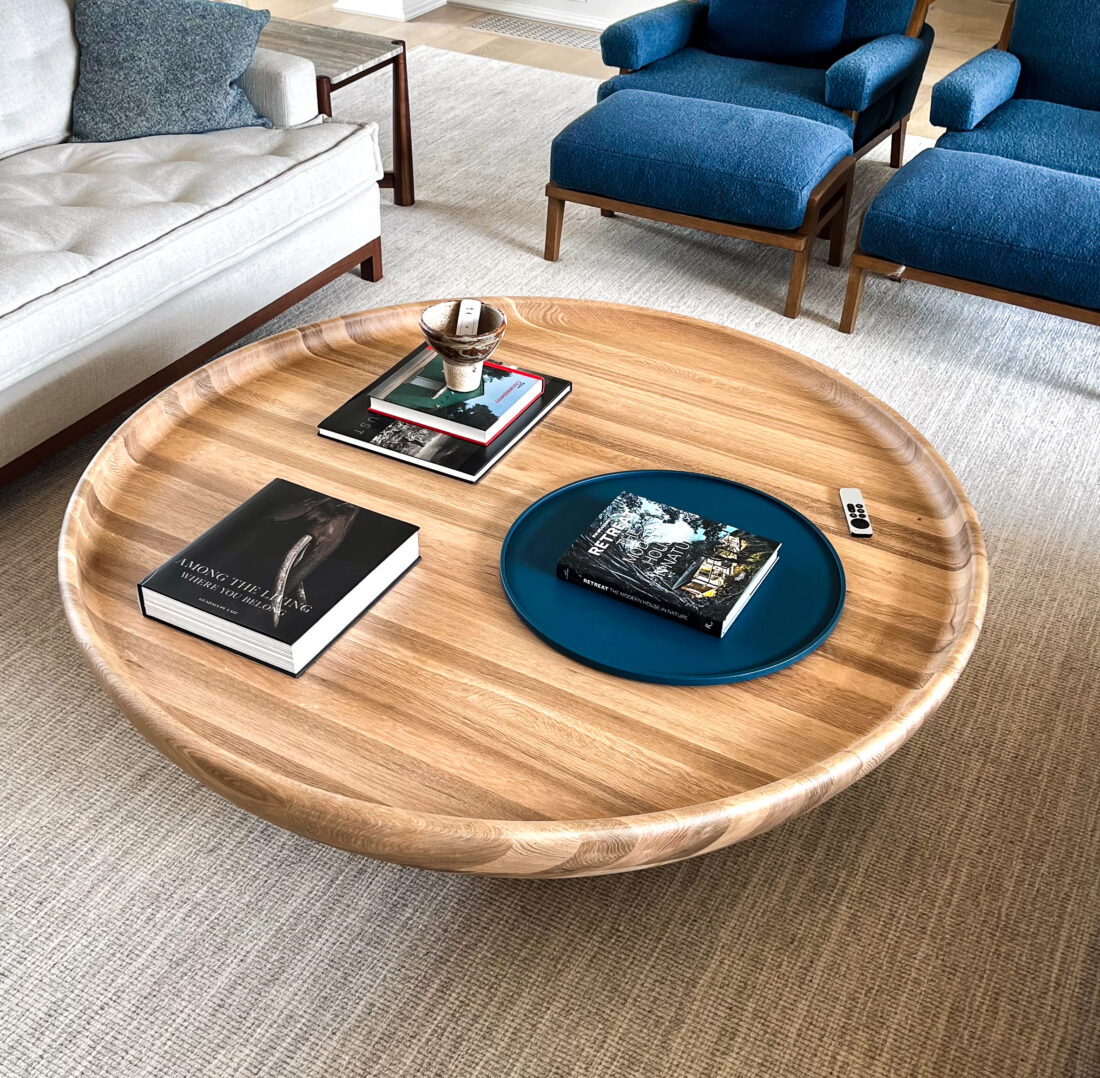 Large Oak Coffee Table